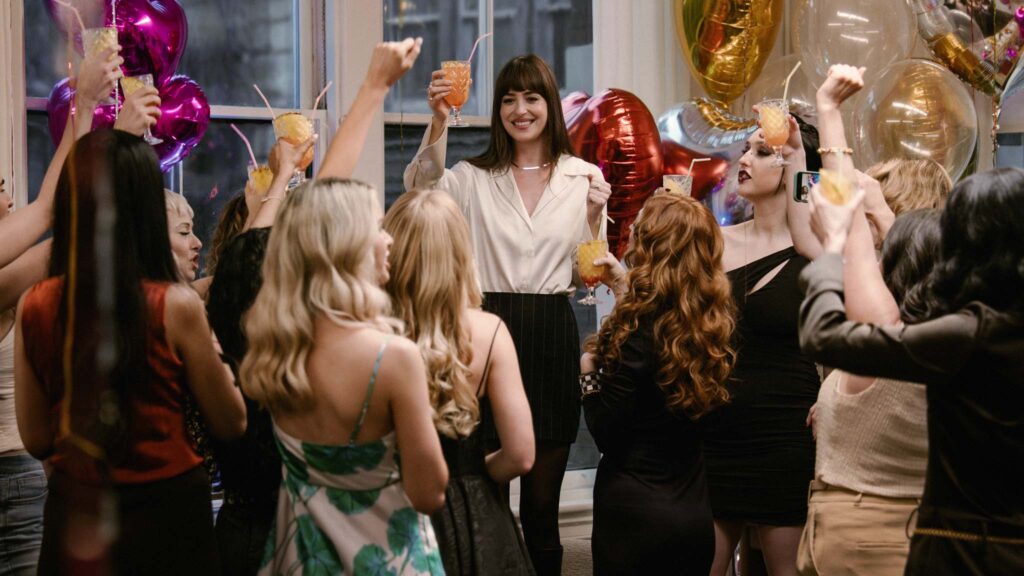 Dakota Johnson as Lucy in Materialists, directed by Celine Song. Photo: Atsushi Nishijima. Copyright: Adore Matchmaking LLC. All Rights Reserved.