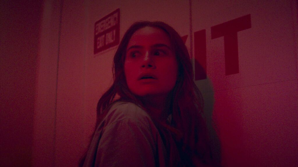 Madelaine Petsch as Maya in The Strangers: Chapter 2, directed by Renny Harlin. Copyright: Lionsgate. All Rights Reserved.