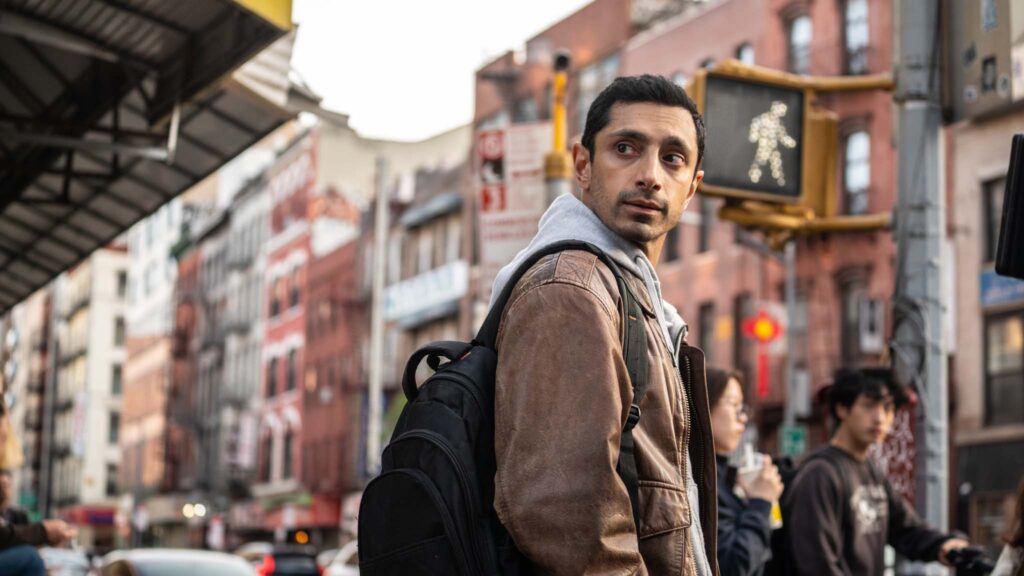 Riz Ahmed as Ash in Relay, directed by David Mackenzie. Photo: Heidi Hartwig. Copyright: Black Bear. All Rights Reserved.
