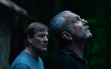 Film Review of the Week 4 November 2025 Sean Bean as Jem and Daniel Day-Lewis as Ray in Anemone, directed by Ronan Day-Lewis. Copyright: Focus Features, LLC. All Rights Reserved.