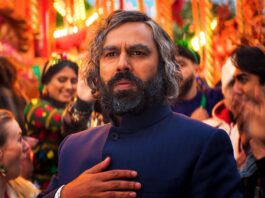 Kunal Nayyar as Eshaan Sood in Christmas Karma, directed by Gurinder Chadha. Copyright: True Brit. All Rights Reserved.