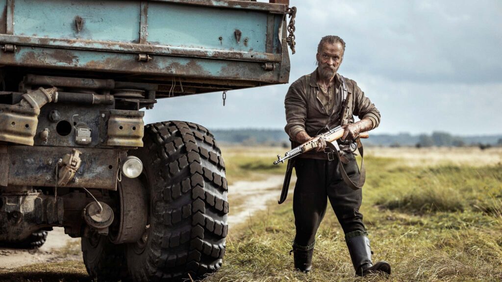 Jorma Tommila as Aatami Korpi in Sisu: Road To Revenge, directed by Jalmari Helander. Photo: Heikki Leis. Copyright: CTMG, Inc. All Rights Reserved.