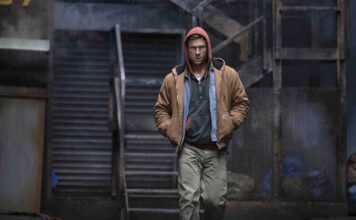 Top 3 Films of the Week 11 November 2025 Glen Powell in The Running Man, directed by Edgar Wright. Photo: Ross Ferguson. Copyright: Paramount Pictures. All Rights Reserved.