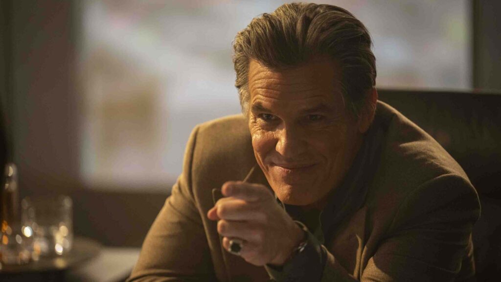 Josh Brolin as Dan Killian in The Running Man, directed by Edgar Wright. Photo: Ross Ferguson. Copyright: Paramount Pictures. All Rights Reserved.