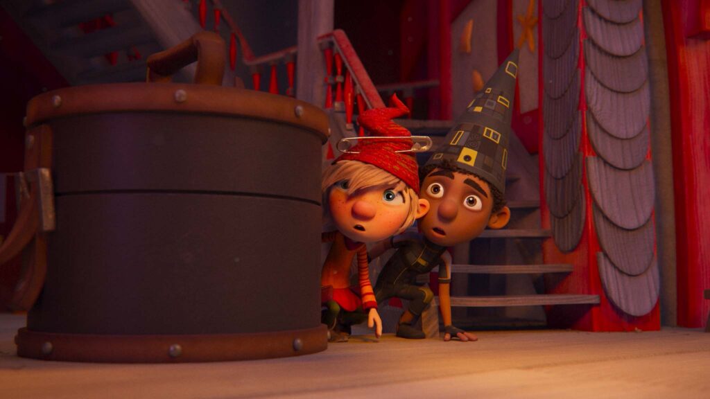 Elfie and Bo in The Super Elfkins, directed by Ute von Munchow-Pohl. Copyright: Dazzler Media. All Rights Reserved.