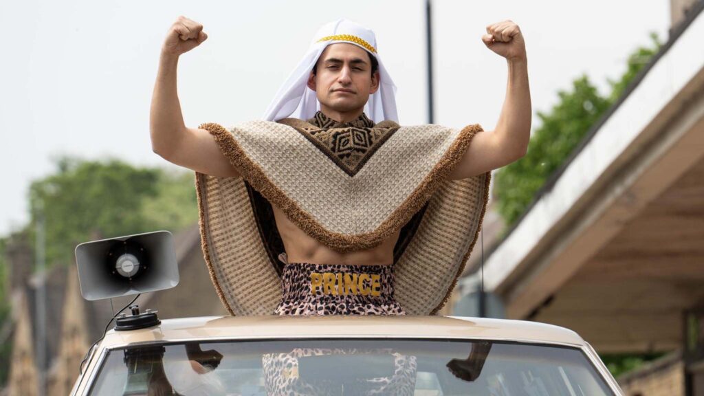 Amir El-Masry as Naseem Hamed in Giant, directed by Rowan Athale. Photo: Sam Taylor. Copyright: True Brit. All Rights Reserved.