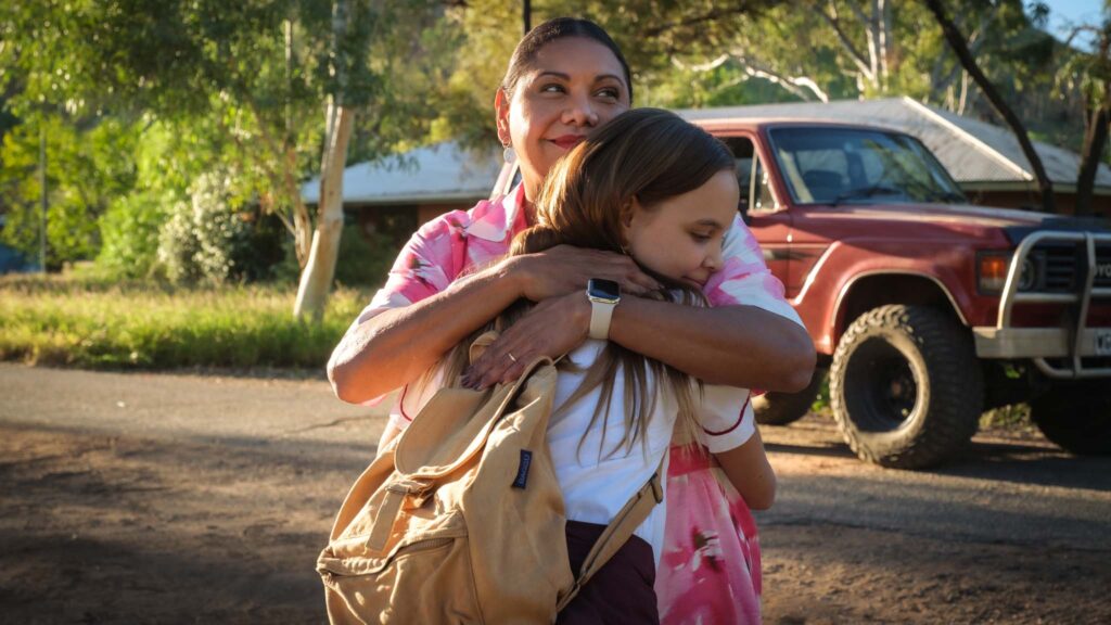 Deborah Mailman as Rosie and Lilt Whiteley as Charlie in Kangaroo, directed by Kate Woods. Photo: John Platt. Copyright: StudioCanal. All Rights Reserved.