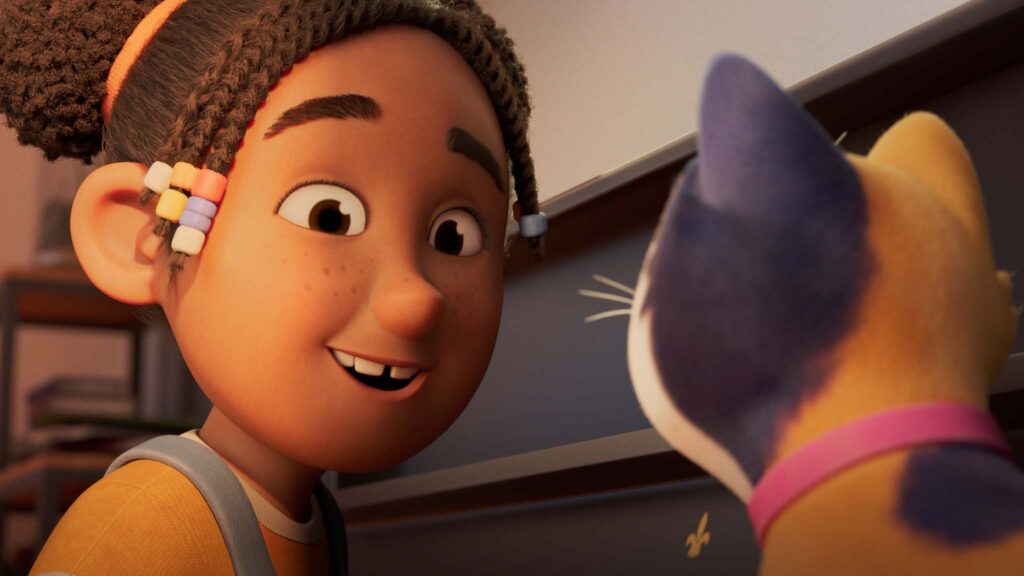 Josy and Moxy in Miss Moxy, directed by Wip Vernooij and Vincent Bal. Copyright: Dazzler Media. All Rights Reserved.