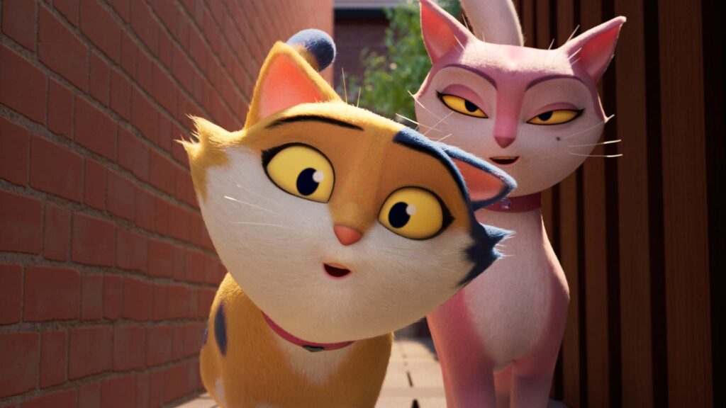 Moxy and Pink in Miss Moxy, directed by Wip Vernooij and Vincent Bal. Copyright: Dazzler Media. All Rights Reserved.