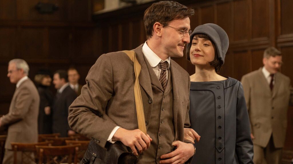 Paul Mescal as Lionel and Emma Canning as Clarissa Roux in The History Of Sound, directed by Oliver Hermanus. Photo: Gwen Capistran. Copyright: Fair Winter LLC/Neon and Focus Features. All Rights Reserved.