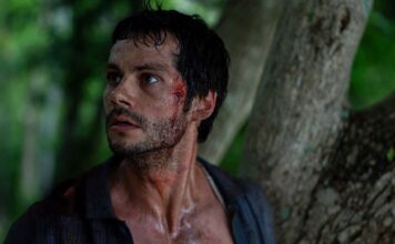 Dylan O'Brien as Bradley Preston in Send Help, directed by Sam Raimi. Photo: Brook Rushton. Copyright: 20th Century Studios. All Rights Reserved.