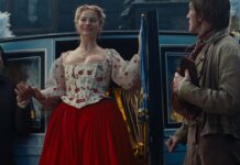 Martin Clunes as Mr Earnshaw, Margot Robbie as Catherine Earnshaw and Ewan Mitchell as Joseph in Wuthering Heights, directed by Emerald Fennell. Copyright: Warner Bros. Entertainment. All Rights Reserved.