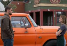 Tyriq Withers as Ledger Ward and Maika Monroe as Kenna Rowan in Reminders Of Him, directed by Vanessa Caswill. Photo: Michelle Faye. Copyright: Universal Pictures. All Rights Reserved.