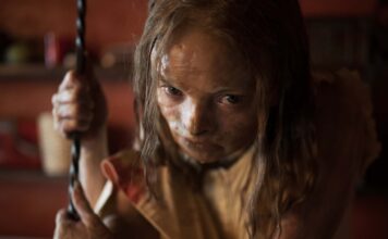 Natalie Grace as Katie in Lee Cronin’s The Mummy, directed by Lee Cronin. Photo: Patrick Redmond. Copyright: Warner Bros. Entertainment Inc. All Rights Reserved.