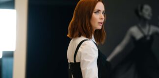 Emily Blunt as Emily Charlton in The Devil Wears Prada 2, directed by David Frankel. Photo: Macall Polay. Copyright: 20th Century Studios. All Rights Reserved.