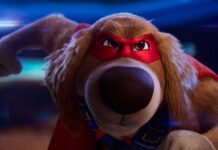 Charlie the Wonderdog (voiced by Owen Wilson) in Charlie The Wonderdog, directed by Shea Wageman. Copyright: Altitude Film Distribution. All Rights Reserved.
