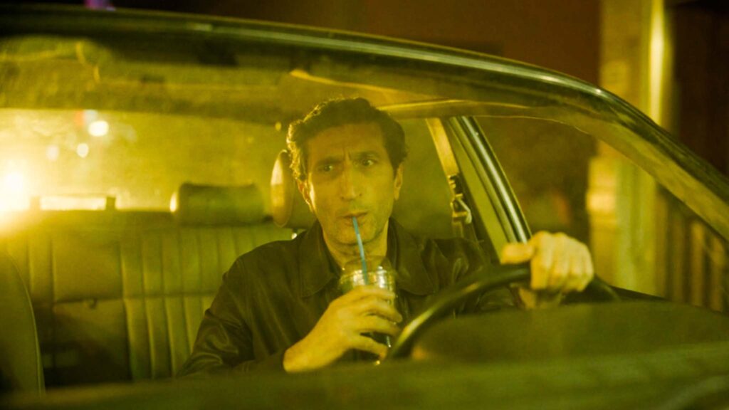 Fares Fares as George Fahmy driving in Eagles Of The Republic, directed by Tarik Saleh. Photo: Yigit Eken. Copyright: Curzon. All Rights Reserved.