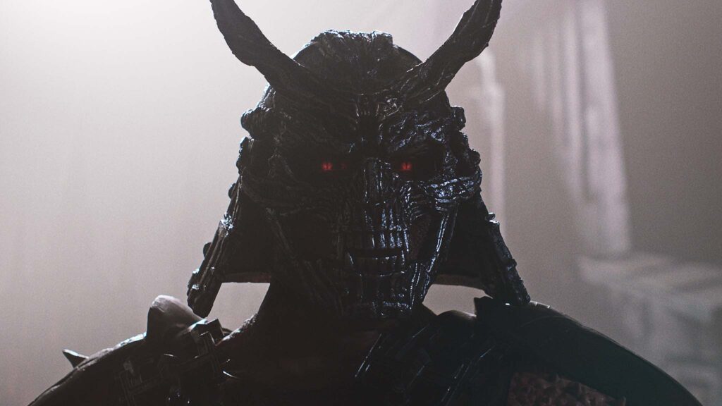Martyn Ford as Shao Kahn in Mortal Kombat II., directed by Simon McQuoid. Copyright: Warner Bros. Entertainment Inc. All Rights Reserved.