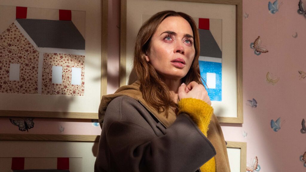 Emily Blunt as Margaret Fairchild, directed by Steven Spielberg. Photo: Niko Tavernise. Copyright: Universal Studios. All Rights Reserved.
