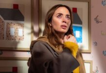 Film Review of the Week 8 June 2026 Emily Blunt as Margaret Fairchild, directed by Steven Spielberg. Photo: Niko Tavernise. Copyright: Universal Studios. All Rights Reserved.