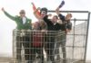 Preston Lacy, Johnny Knoxville, Wee Man, Steve-O, Danger Ehren, Preston Lacy, Chris Pontius and Dave England in Jackass: Best And Last, directed by Jeff Tremaine. Photo: Sean Cliver. Copyright: Paramount Pictures. All Rights Reserved.