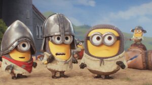 The Minions in Minions & Monsters, directed by Pierre Coffin. Copyright: Illumination/Universal Studios. All Rights Reserved.