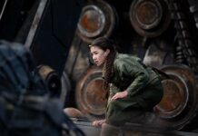 Eve Ridley as Ruthye in Supergirl, directed by Craig Gillespie. Photo: Parisa Taghizadeh. Copyright: Warner Bros. Entertainment. All Rights Reserved.