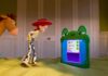 Bullseye, Jessie, and Lilypad in Toy Story 5, directed by Andrew Stanton. Copyright: 2026 Disney/Pixar. All Rights Reserved.