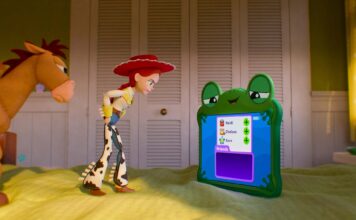 Film Review of the Week 15 June 2026 Bullseye, Jessie, and Lilypad in Toy Story 5, directed by Andrew Stanton. Copyright: 2026 Disney/Pixar. All Rights Reserved.