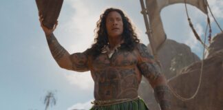 Dwayne Johnson as Maui in Moana, directed by Thomas Kail. Copyright: Disney Enterprises, Inc. All Rights Reserved.