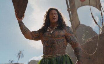 Top 3 Films of the Week 6 July 2026 Dwayne Johnson as Maui in Moana, directed by Thomas Kail. Copyright: Disney Enterprises, Inc. All Rights Reserved.