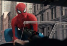 Film Review of the Week 27 July 2026 Tom Holland as Spider-Man in Spider-Man: Brand New Day, directed by Destin Daniel Cretton. Copyright: 2026 CTMG. All Rights Reserved. Marvel and all related character names: Copyright 2026 Marvel.