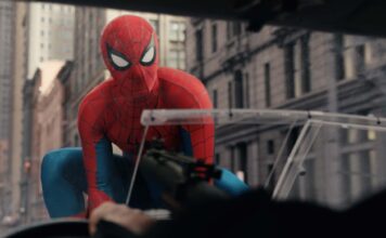 Tom Holland as Spider-Man in Spider-Man: Brand New Day, directed by Destin Daniel Cretton. Copyright: 2026 CTMG. All Rights Reserved. Marvel and all related character names: Copyright 2026 Marvel.