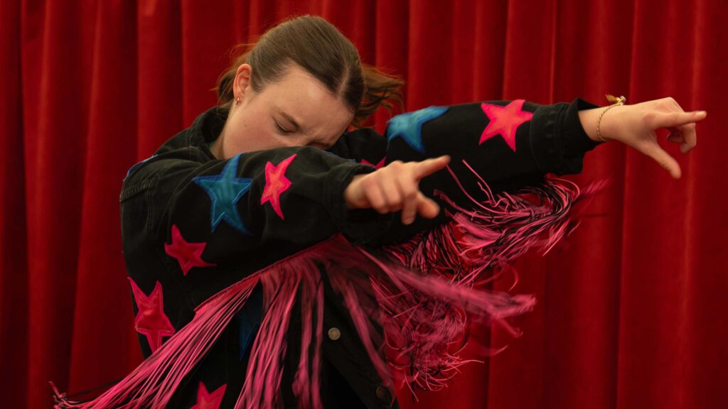 Bella Ramsey as Ivy in Sunny Dancer, directed by George Jaques. Photo: Colin J Smith. Copyright: True Brit. All Rights Reserved.
