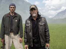 Jacob Elordi as Hig and Josh Brolin as Bangley in The Dog Stars, directed bY Ridley Scott. Photo: Fabio Lovino. Copyright: 2026 20th Century Studios. All Rights Reserved.