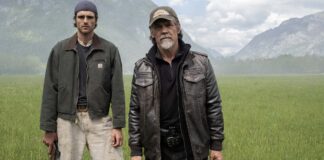 Jacob Elordi as Hig and Josh Brolin as Bangley in The Dog Stars, directed bY Ridley Scott. Photo: Fabio Lovino. Copyright: 2026 20th Century Studios. All Rights Reserved.