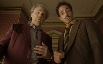 Top 3 Films of the Week 28 September 2026 Tom Cruise as Rockwell and Riz Ahmed as Ganesh in Digger, directed by Alejandro González Iñárritu. Copyright: Warner Bros. Entertainment Inc. All Rights Reserved.