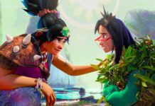 Film Review of the Week 12 October 2026 Jo (voiced by H.E.R.) and Raissa (Liza Soberano) in Forgotten Island, directed by Joel Crawford and Januel Mercado. Copyright: DreamWorks Animation. All Rights Reserved.