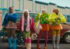 Naomi Ackie as Sade, Keke Palmer as Corvette, Poppy Liu as Jianhu and Taylour Paige as Mariah in I Love Boosters, directed by Boots Riley. Copyright: Neon. All Rights Reserved.