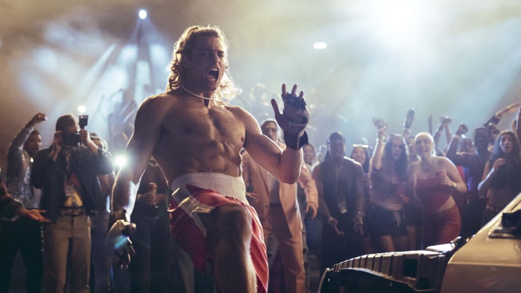 Noah Centineo as Ken Masters in Street Fighter, directed by Kitao Sakurai. Photo: Brook Rushton. Copyright: Paramount Pictures, Capcom and Legendary. All Rights Reserved.