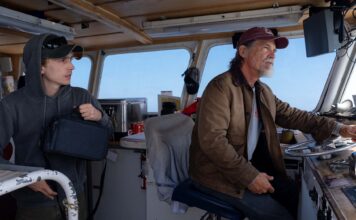 Top 3 Films of the Week 12 October 2026 Austin Abrams as Jay Gardiner and Josh Brolin as Mitt Gardiner in Whalefall., directed by Brian Duffield. Photo: Jennifer Clasen. Copyright: 20th Century Studios. All Rights Reserved.